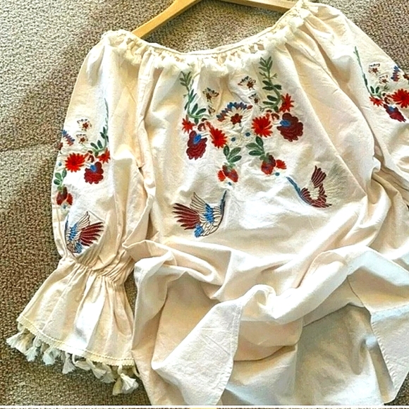 Velzera Boho๐ผ Embroidered Summer Festival Dress - Picture 2 of 9